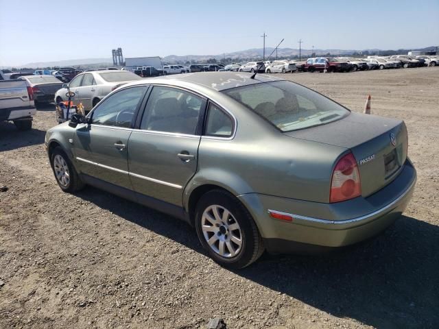 2002 Volkswagen Passat GLS