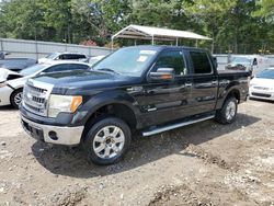 Salvage cars for sale at Austell, GA auction: 2013 Ford F150 Supercrew