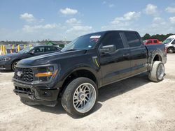 Salvage cars for sale at Houston, TX auction: 2024 Ford F150 STX