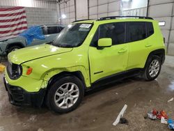 Jeep salvage cars for sale: 2018 Jeep Renegade Latitude