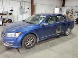 Salvage cars for sale at Billings, MT auction: 2016 Volkswagen Passat S