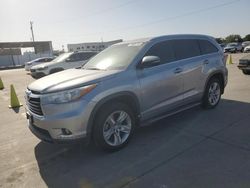 2014 Toyota Highlander Limited en venta en Grand Prairie, TX