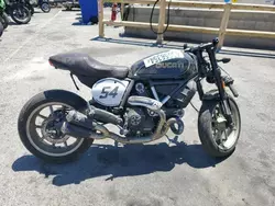 Salvage motorcycles for sale at Van Nuys, CA auction: 2018 Ducati Scrambler 800