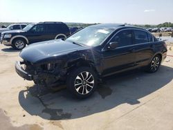 Salvage cars for sale at Grand Prairie, TX auction: 2010 Honda Accord EXL