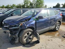 Salvage cars for sale at Bridgeton, MO auction: 2018 Honda CR-V LX