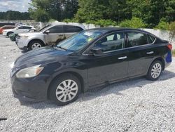 Salvage cars for sale from Copart Fairburn, GA: 2016 Nissan Sentra S