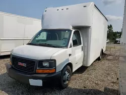 Salvage trucks for sale at Portland, MI auction: 2017 GMC Savana Cutaway G4500