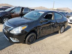 Salvage cars for sale at North Las Vegas, NV auction: 2017 Nissan Versa S