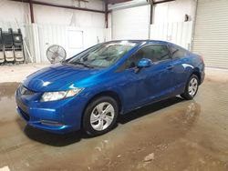 Salvage cars for sale at Oklahoma City, OK auction: 2013 Honda Civic LX