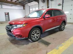 Mitsubishi salvage cars for sale: 2017 Mitsubishi Outlander SE