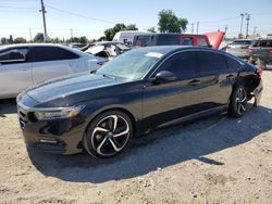 Honda salvage cars for sale: 2019 Honda Accord Sport