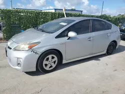 Salvage cars for sale from Copart Orlando, FL: 2010 Toyota Prius