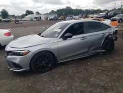 Salvage cars for sale at Hillsborough, NJ auction: 2022 Honda Civic Sport