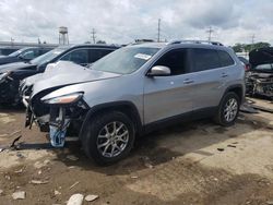 Salvage cars for sale from Copart Chicago Heights, IL: 2014 Jeep Cherokee Latitude