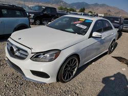 Salvage cars for sale at Magna, UT auction: 2014 Mercedes-Benz E 350