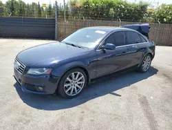 2010 Audi A4 Premium Plus en venta en San Martin, CA