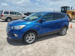 Salvage cars for sale at auction: 2017 Ford Escape SE