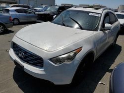 Salvage cars for sale at Martinez, CA auction: 2011 Infiniti FX35