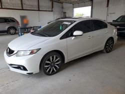 Vehiculos salvage en venta de Copart Lexington, KY: 2015 Honda Civic EXL