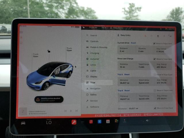 2020 Tesla Model 3