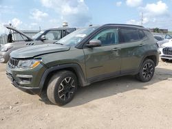 SUV salvage a la venta en subasta: 2021 Jeep Compass Trailhawk