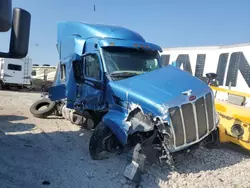 Salvage cars for sale from Copart Grand Prairie, TX: 2018 Peterbilt 579