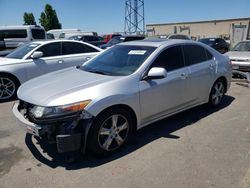 Acura salvage cars for sale: 2012 Acura TSX Tech