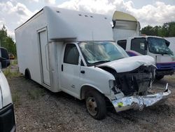 Salvage trucks for sale at Portland, MI auction: 2020 Chevrolet Express G4500