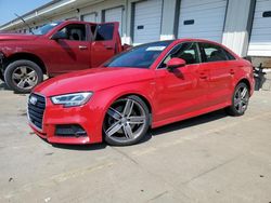 Salvage cars for sale at Louisville, KY auction: 2019 Audi A3 Premium Plus