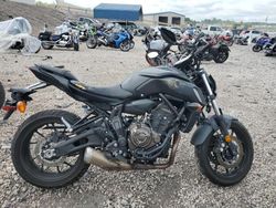 Salvage cars for sale from Copart Hueytown, AL: 2019 Yamaha MT07