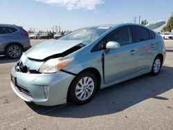 Toyota Prius plug-in salvage cars for sale: 2012 Toyota Prius PLUG-IN