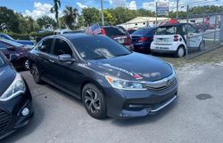 Salvage cars for sale at Orlando, FL auction: 2016 Honda Accord EX