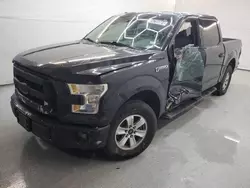 Salvage trucks for sale at Houston, TX auction: 2015 Ford F150 Supercrew