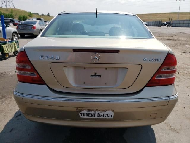 2004 Mercedes-Benz C 240 4matic