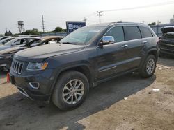 Salvage cars for sale at Dyer, IN auction: 2014 Jeep Grand Cherokee Limited