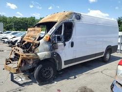 Salvage trucks for sale at Exeter, RI auction: 2021 Dodge RAM Promaster 3500 3500 High