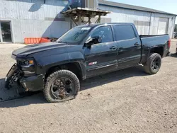 Salvage cars for sale at Davison, MI auction: 2017 Chevrolet Silverado K1500 LTZ