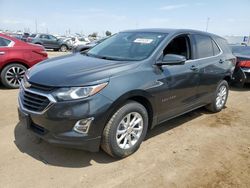 Salvage cars for sale at Brighton, CO auction: 2019 Chevrolet Equinox LT