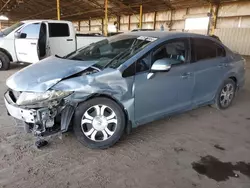 Salvage cars for sale at Phoenix, AZ auction: 2013 Honda Civic Hybrid