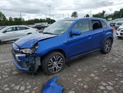 Salvage cars for sale at Bridgeton, MO auction: 2017 Mitsubishi Outlander Sport ES