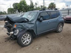 Salvage cars for sale at Riverview, FL auction: 2017 Jeep Renegade Latitude