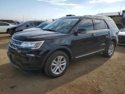 Salvage cars for sale at Brighton, CO auction: 2018 Ford Explorer XLT