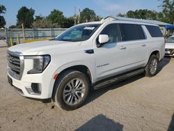 Salvage cars for sale at Wichita, KS auction: 2022 GMC Yukon XL K1500 SLT