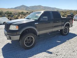 Salvage cars for sale from Copart Reno, NV: 2007 Ford F150 Supercrew