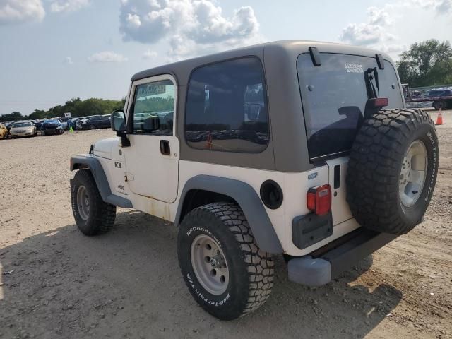 2004 Jeep Wrangler X