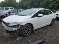 Honda salvage cars for sale: 2015 Honda Civic EXL