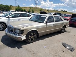 Mercedes-Benz salvage cars for sale: 1990 Mercedes-Benz 560 SEL