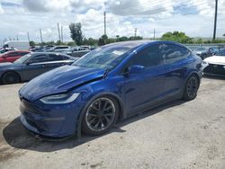 Salvage cars for sale at Miami, FL auction: 2022 Tesla Model X