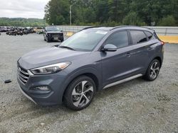 Salvage cars for sale at Concord, NC auction: 2018 Hyundai Tucson Value