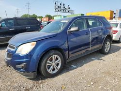 Salvage cars for sale at Columbus, OH auction: 2010 Chevrolet Equinox LS